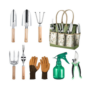 Garden tools, 9-Piece Heavy Duty Gardening Tools with Pruning Shears